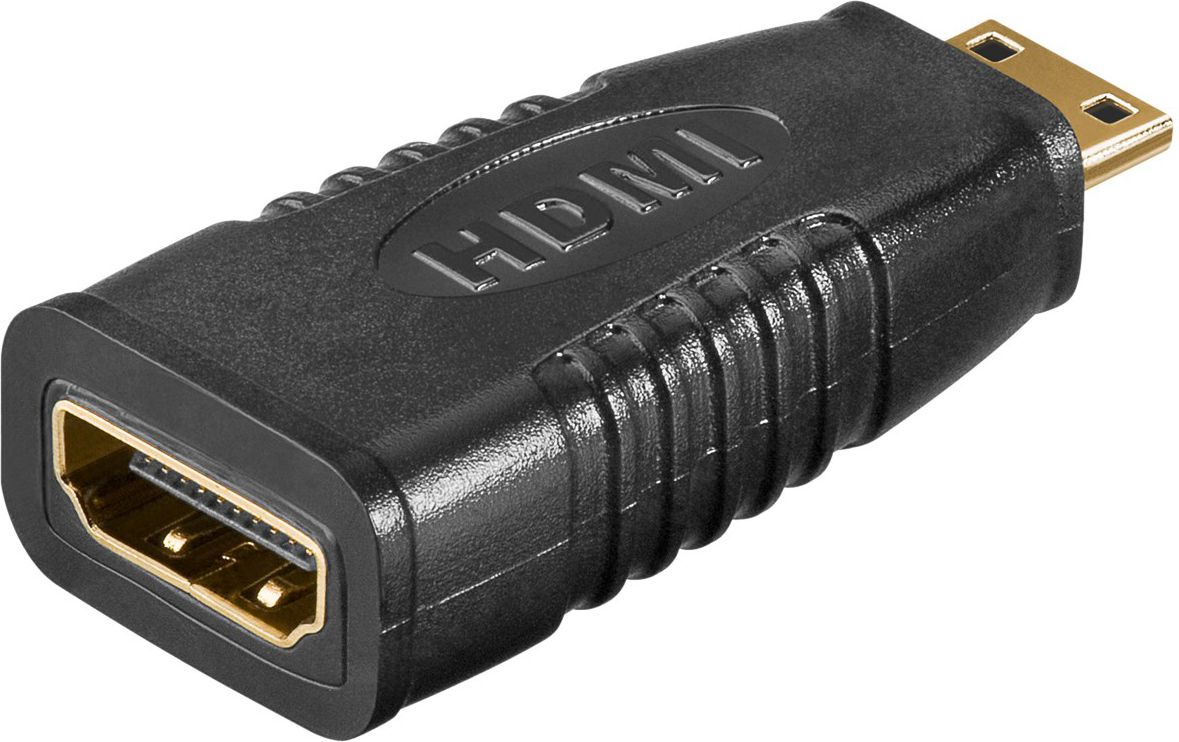 Adapter AV Goobay HDMI Mini - HDMI czarny (68841)