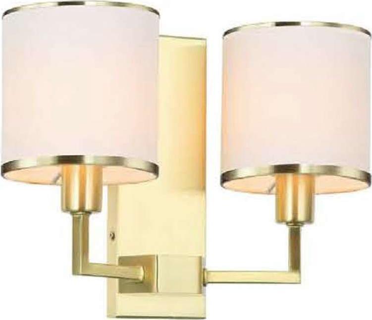 Kinkiet Orlicki Design Kinkiet LAMPA ścienna Casa Old Gold Parette Orlicki Design okrągła OPRAWA abażurowe tuby klasyczne kremowe złote