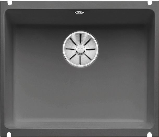 Zlewozmywak Blanco Subline 500-U Ceramika bazalt z korkiem InFino (523739)