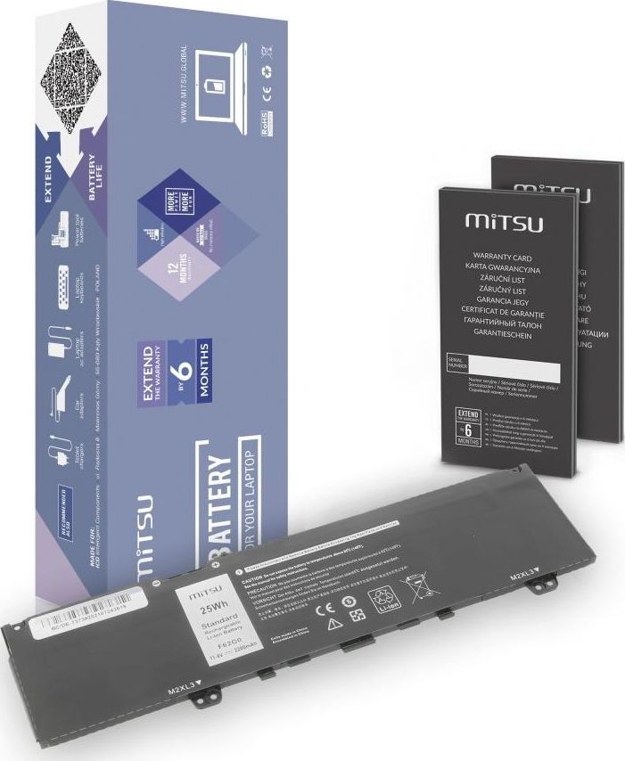 Bateria Mitsu Dell Inspiron (BC/DE-7373)