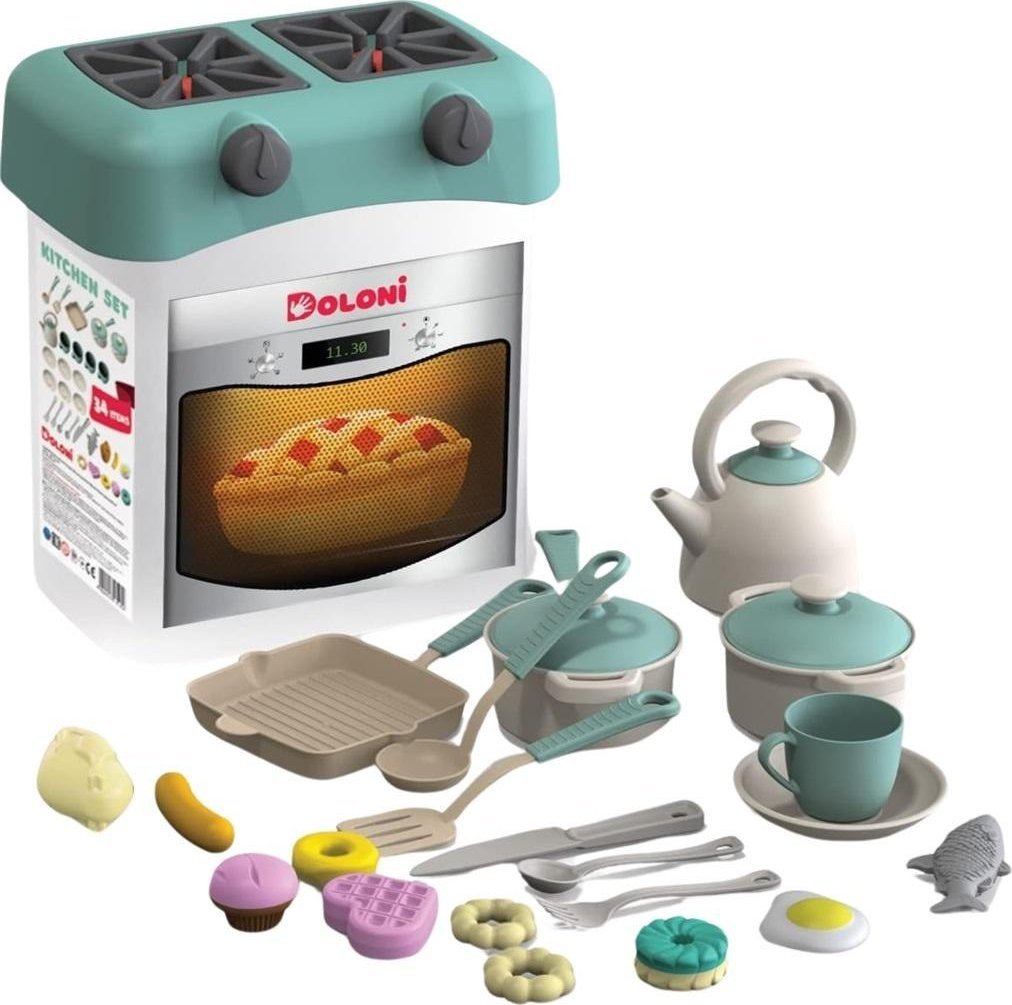 Kuchenka z akcesoriami 34el