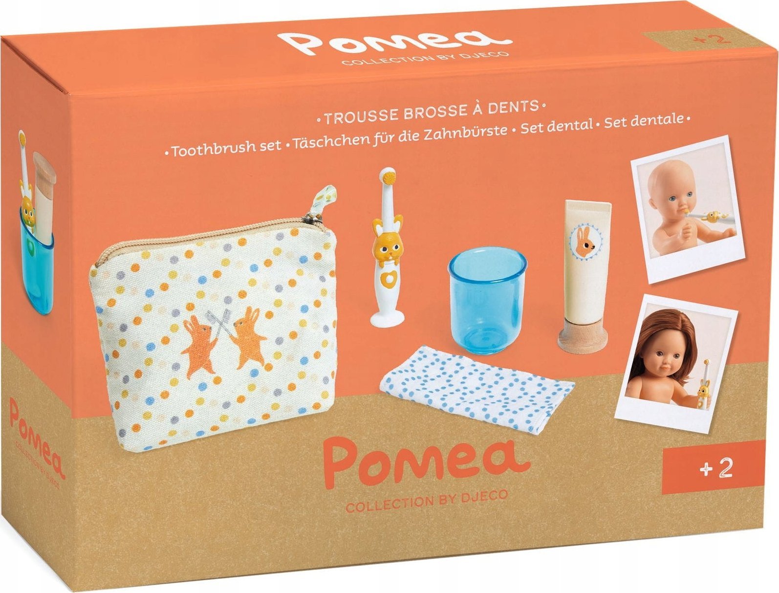 Djeco Lėlės - Dantų valymo rinkinys