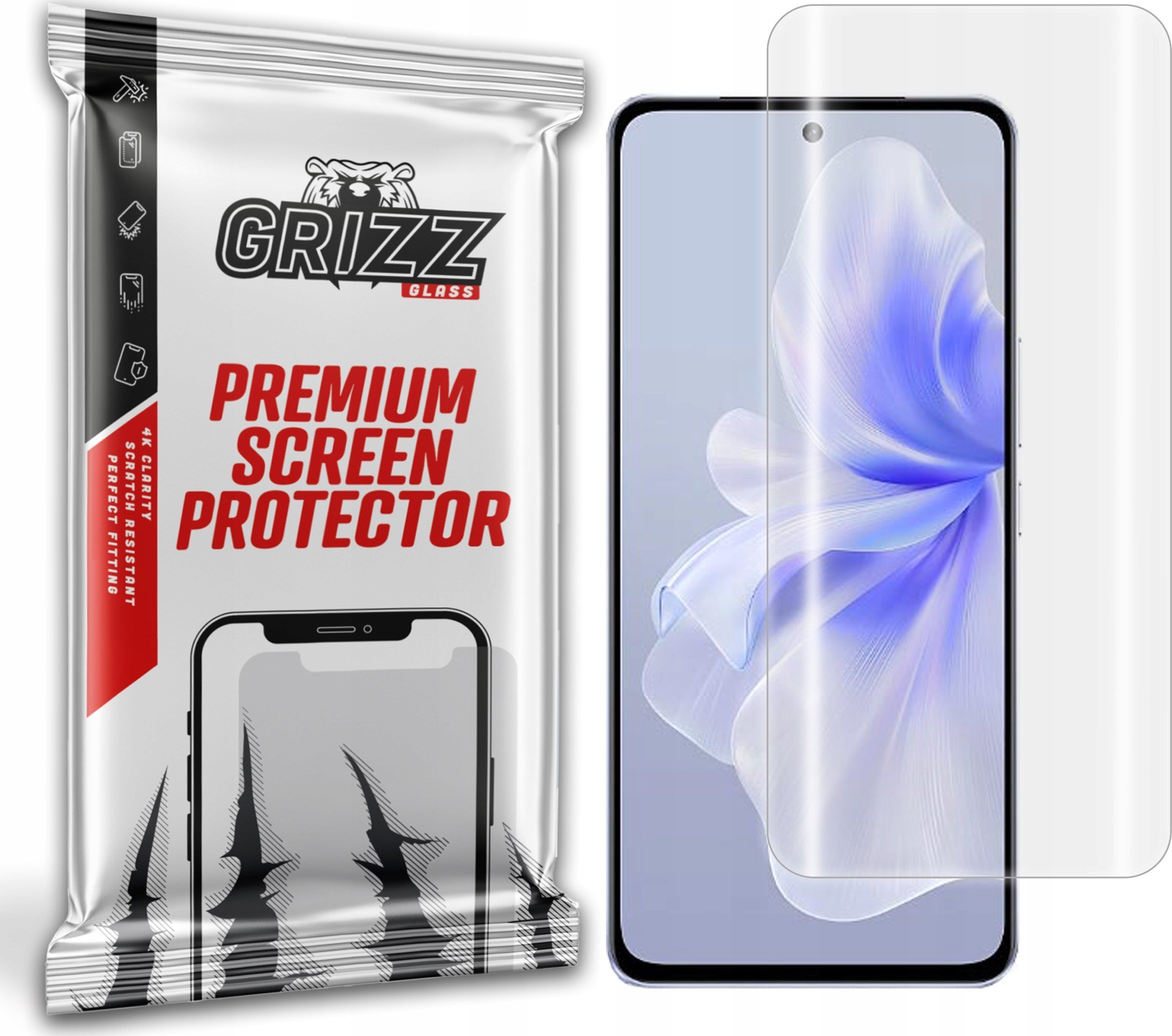 GrizzGlass Folia hydrożelowa GrizzGlass Hydrofilm do Vivo S18e