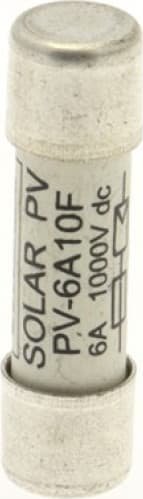 Eaton Wkładka bezpiecznikowa cylindryczna PV 10x38mm 6A gPV 1000V DC PV-6A10F