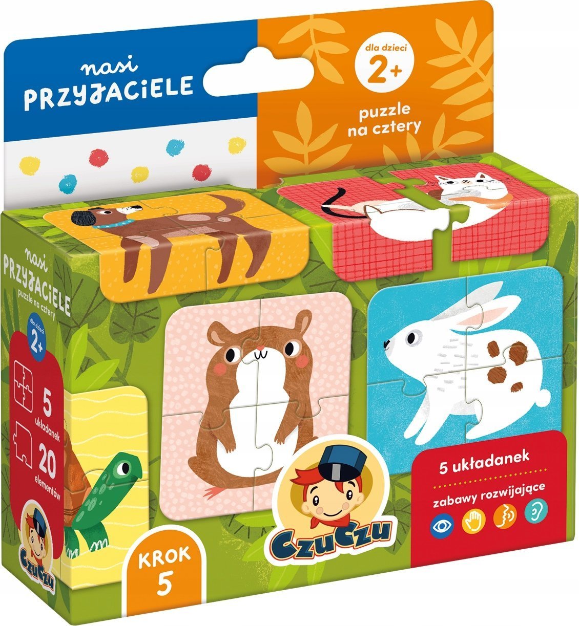 NICI CzuCzu Nasi przyjaciele Puzzle na cztery