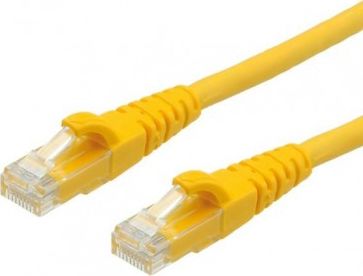 Value VALUE PatchCord UTP Kat.6a żółty 1m