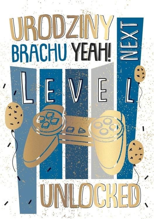 KUKARTKA Karnet B6 PR-358 Urodziny (pad)