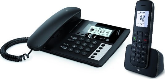 Telefon stacjonarny Telekom Sinus PA 207 plus 1 czarny (40753987) - 40-35-6563