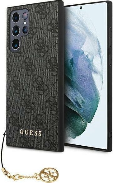 Guess GUHCS24LGF4GGR S24 Ultra S928 czarny/black hardcase 4G Charms Collection