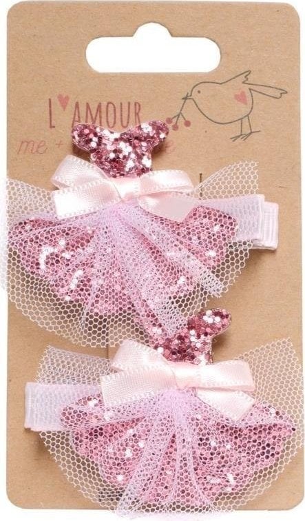 Klipsy z sukienką księżniczki