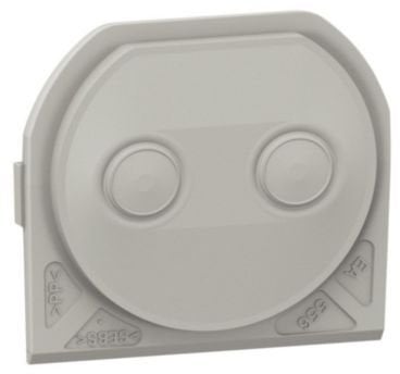 Legrand NOWE PLEXO Przepust membranowy - 2 wejścia szary 069599L