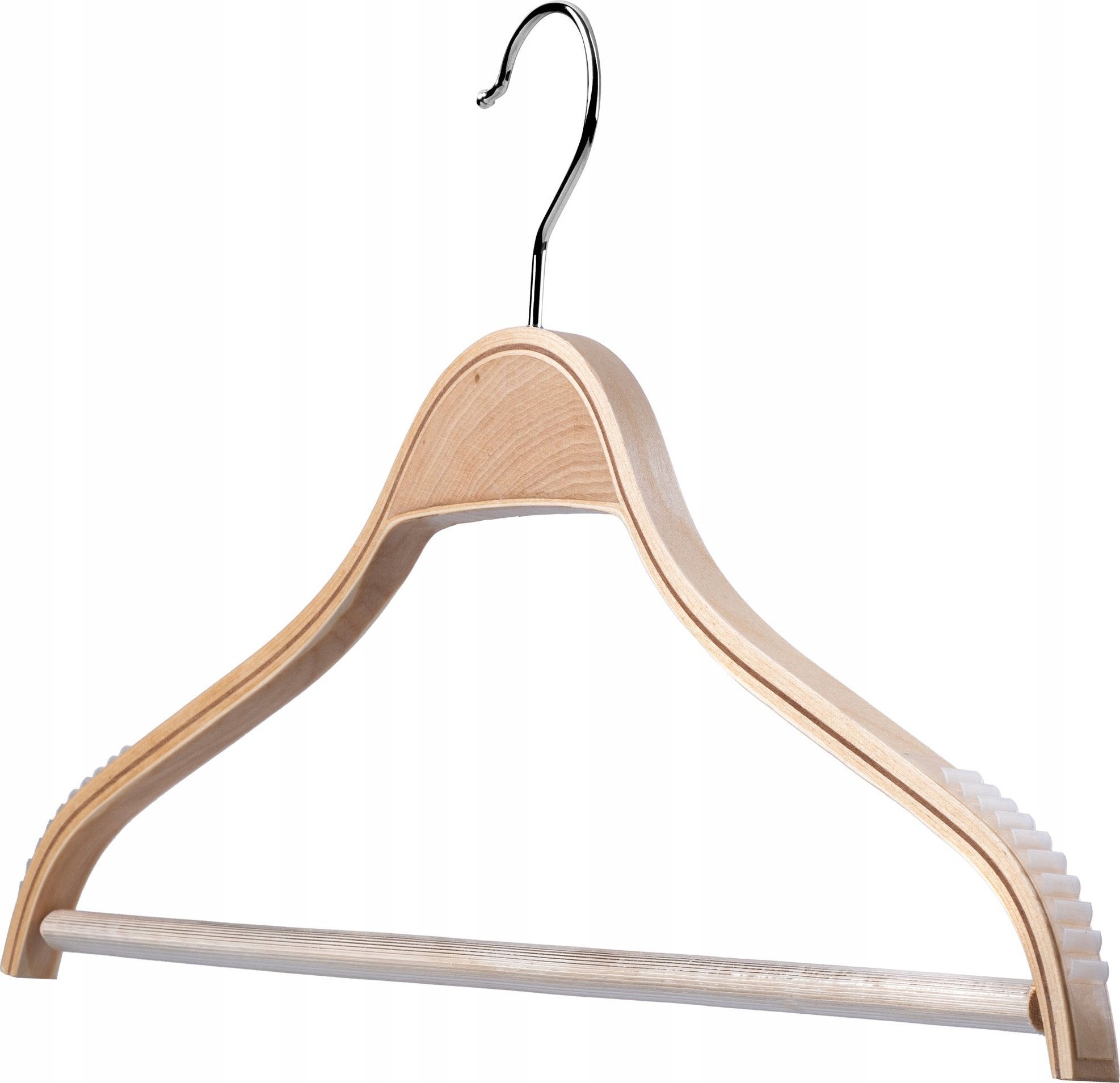 Kadax Wieszak Drewniany Laminowany Na Ubrania Spodnie