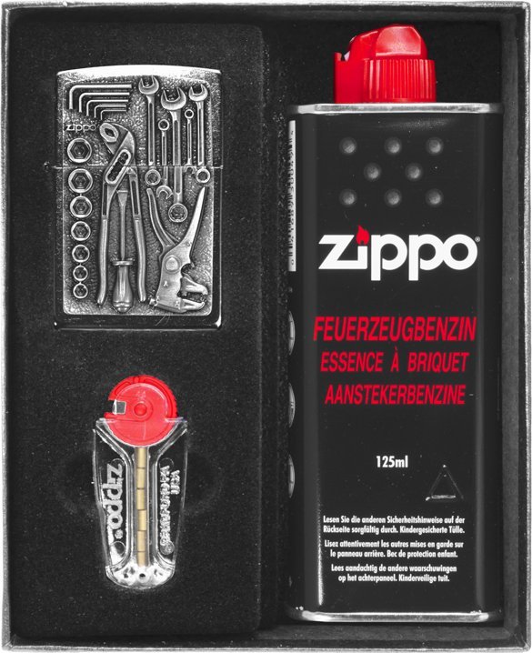 Zestaw ZIPPO Zapalniczka TOOL BOX Prezentowy No1