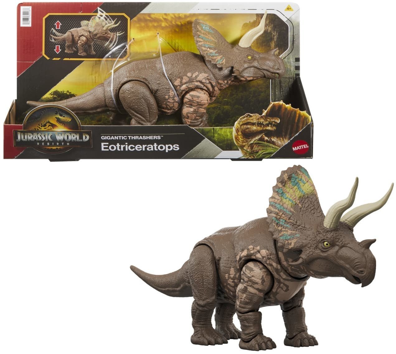 Figurka Mattel Jurassic World - Rebirth Eotriceratops (JGB93)