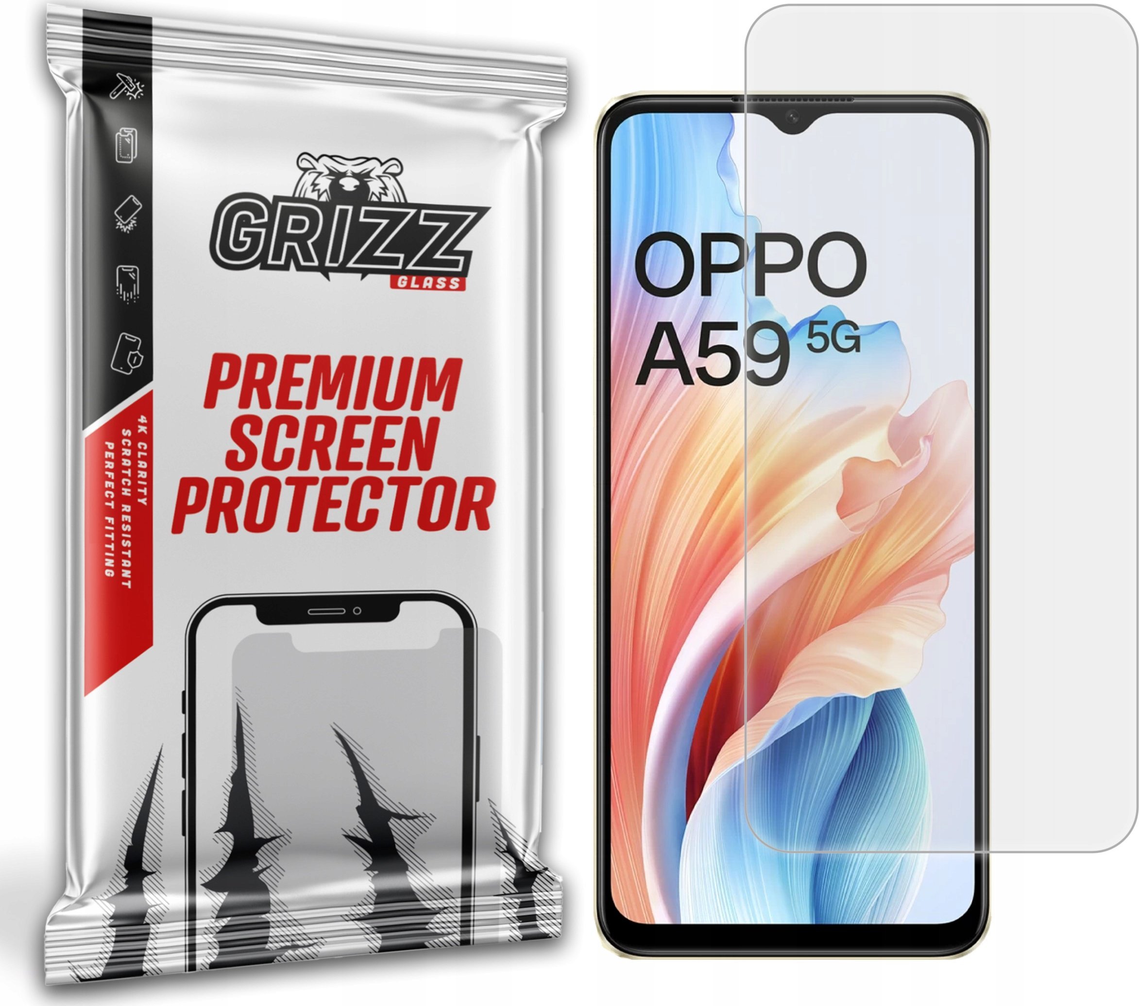 GrizzGlass Folia matowa GrizzGlass PaperScreen do Oppo A59