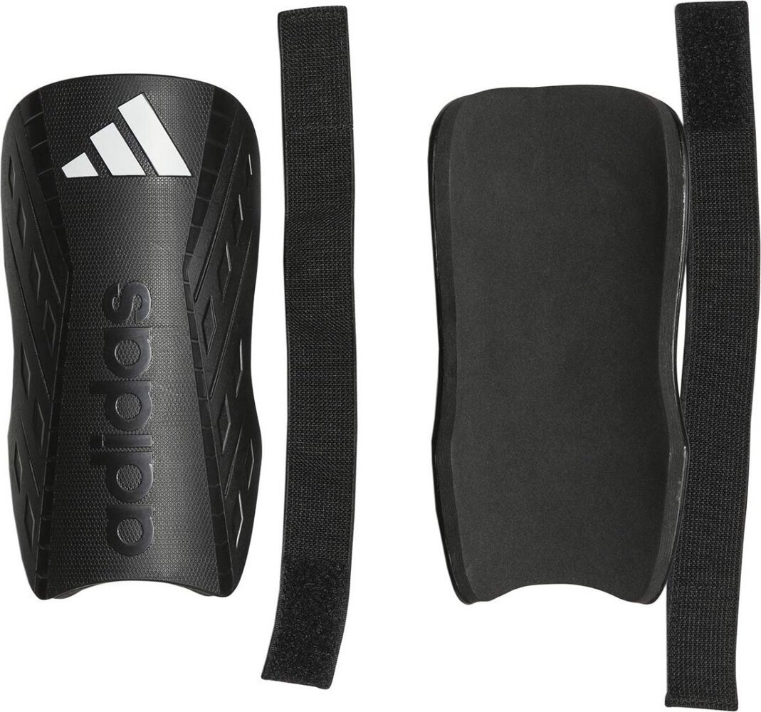 Adidas Ochraniacze piłkarskie Adidas Tiro Club Shin Guards czarno-białe HN5601 L