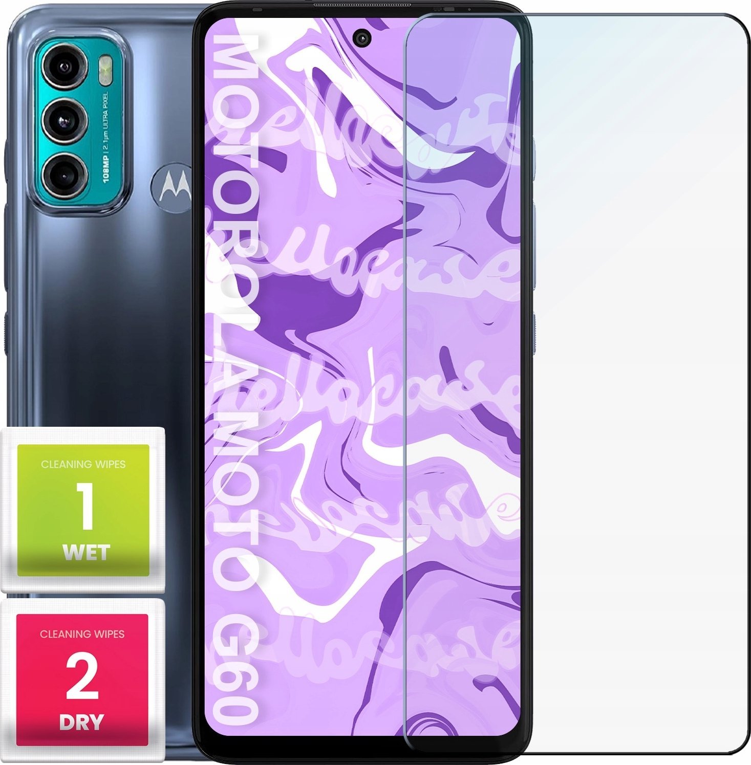 Hello Case Szkło Hartowane do Motorola Moto G60 / G100 / G200 / G60S / G51 5G 9H