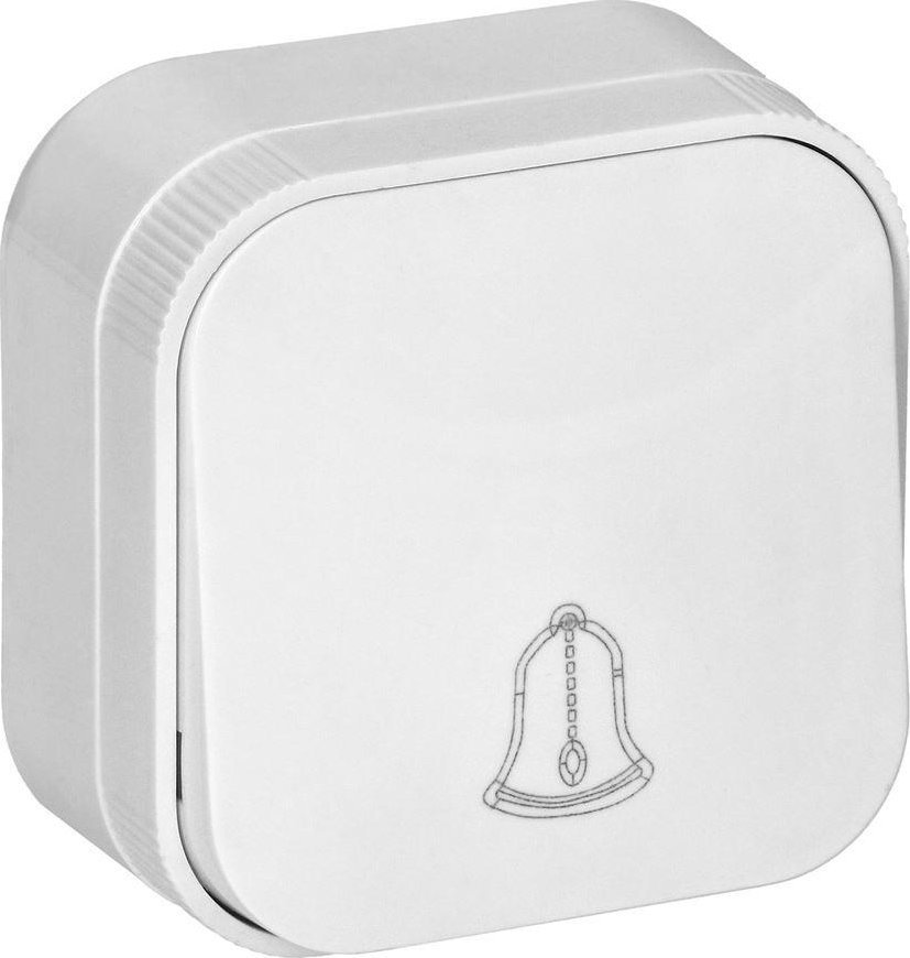 Orno Przycisk dzwonek natynkowy ToDo IP20 biały
