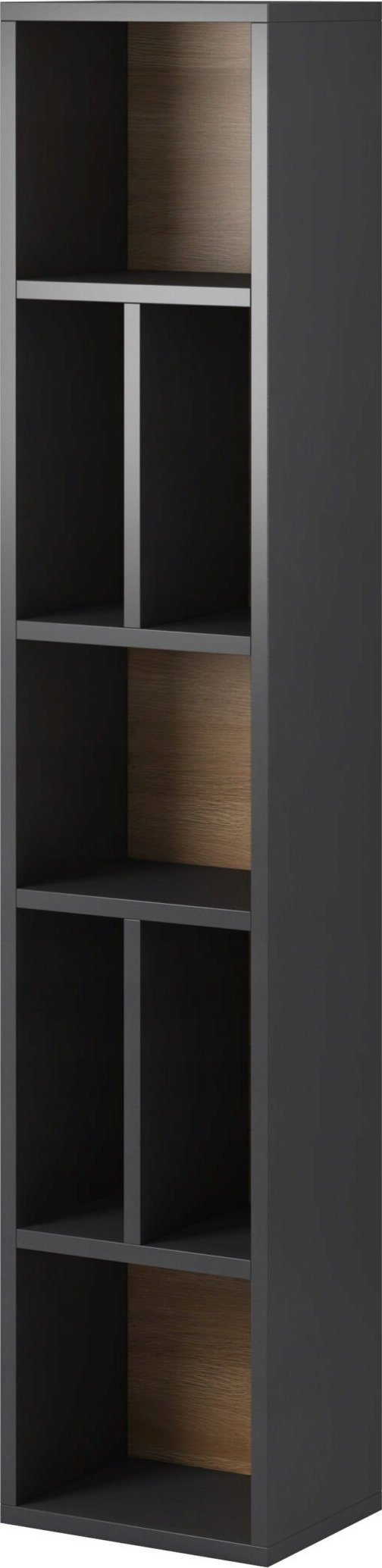 Helvetia Regał Toledo 32 cm x 159 cm x 25 cm antracyt