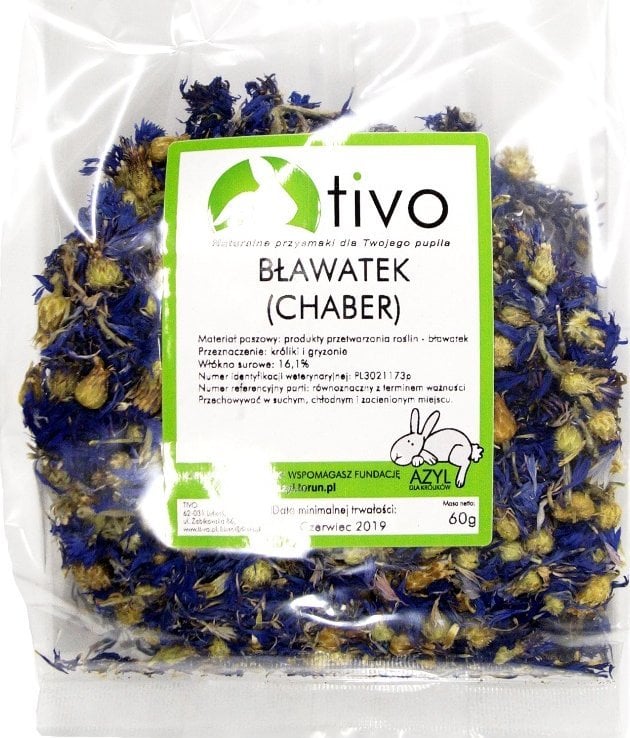 Tivo TIVO KWIATY BŁAWATEK ( CHABER ) 60g