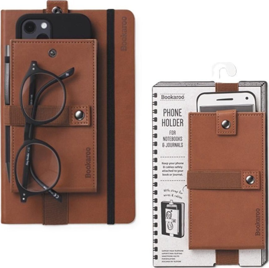 Bookaroo Phone Holder brąz uchwyt na smartfon