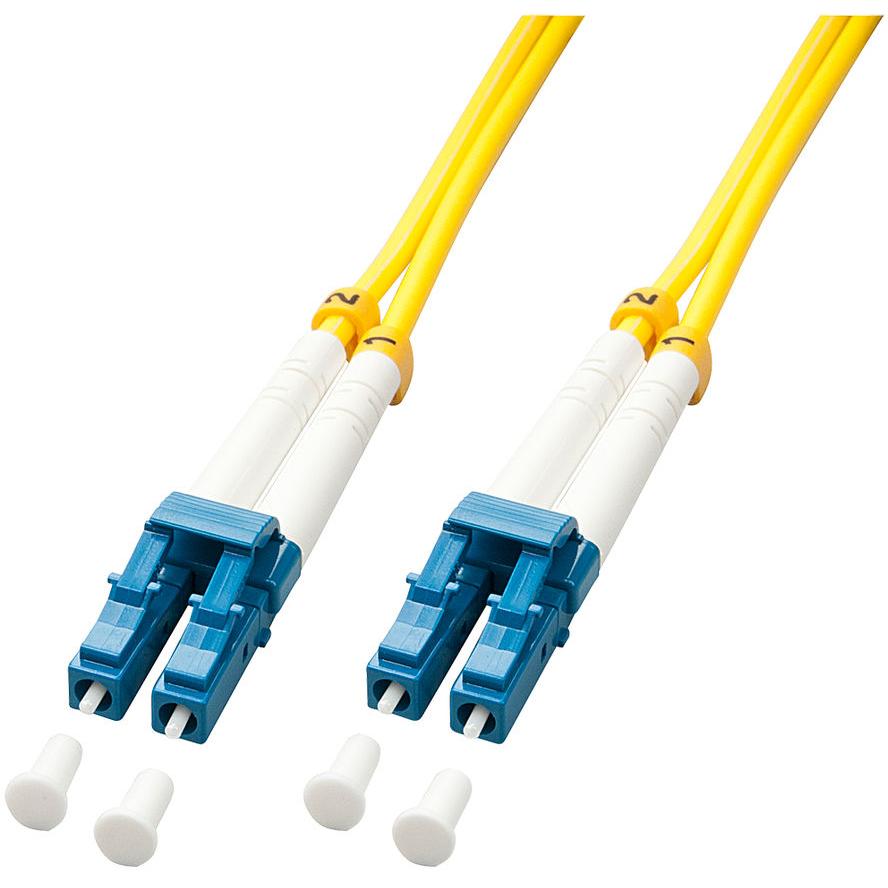 Lindy Patchcord światlowodowy LC/LC, OS2, 3m, 9/125Ám, Singlemode (47452)