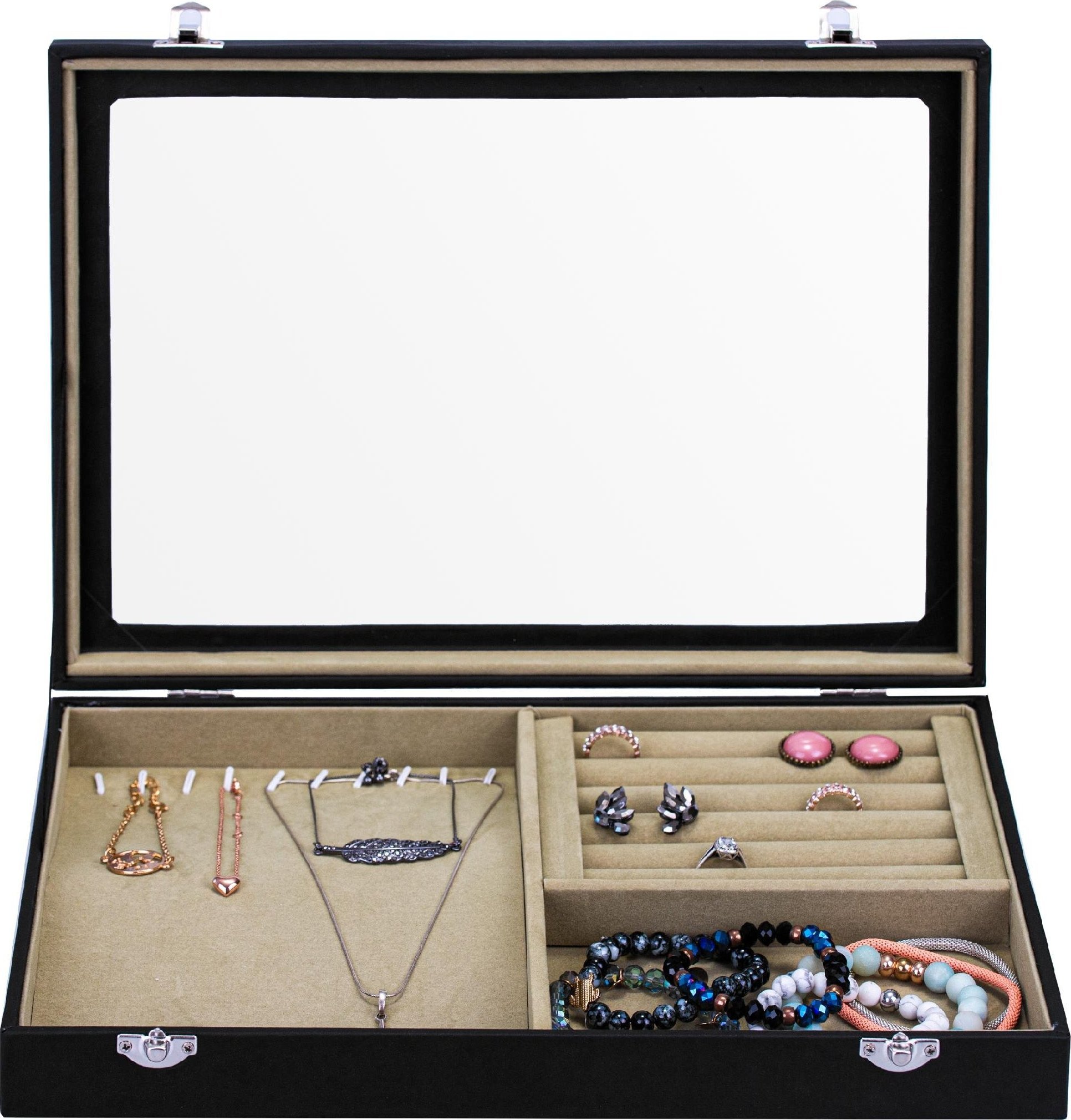 Korbi SZKATUŁKA PUDEŁKO ETUI ORGANIZER NA BIŻUTERIĘ E7