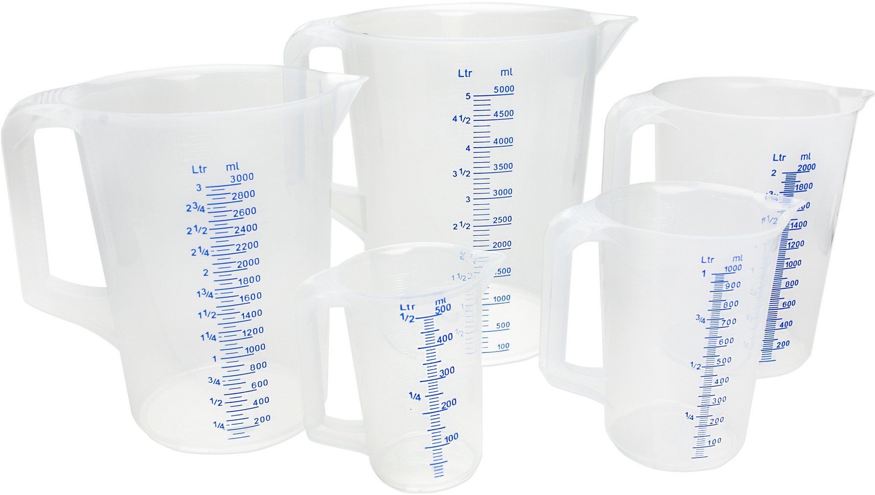 Dzbanek miarka z polipropylenu 0,25l