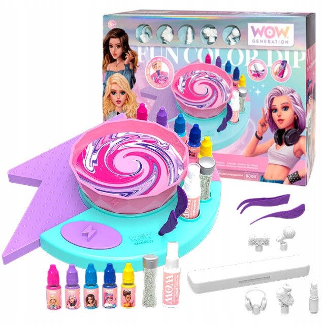 PROMO Zestaw kreatywny HYDRO DIP STUDIO z akcesoriami WoW Generation WOW00027 Kids Euroswan