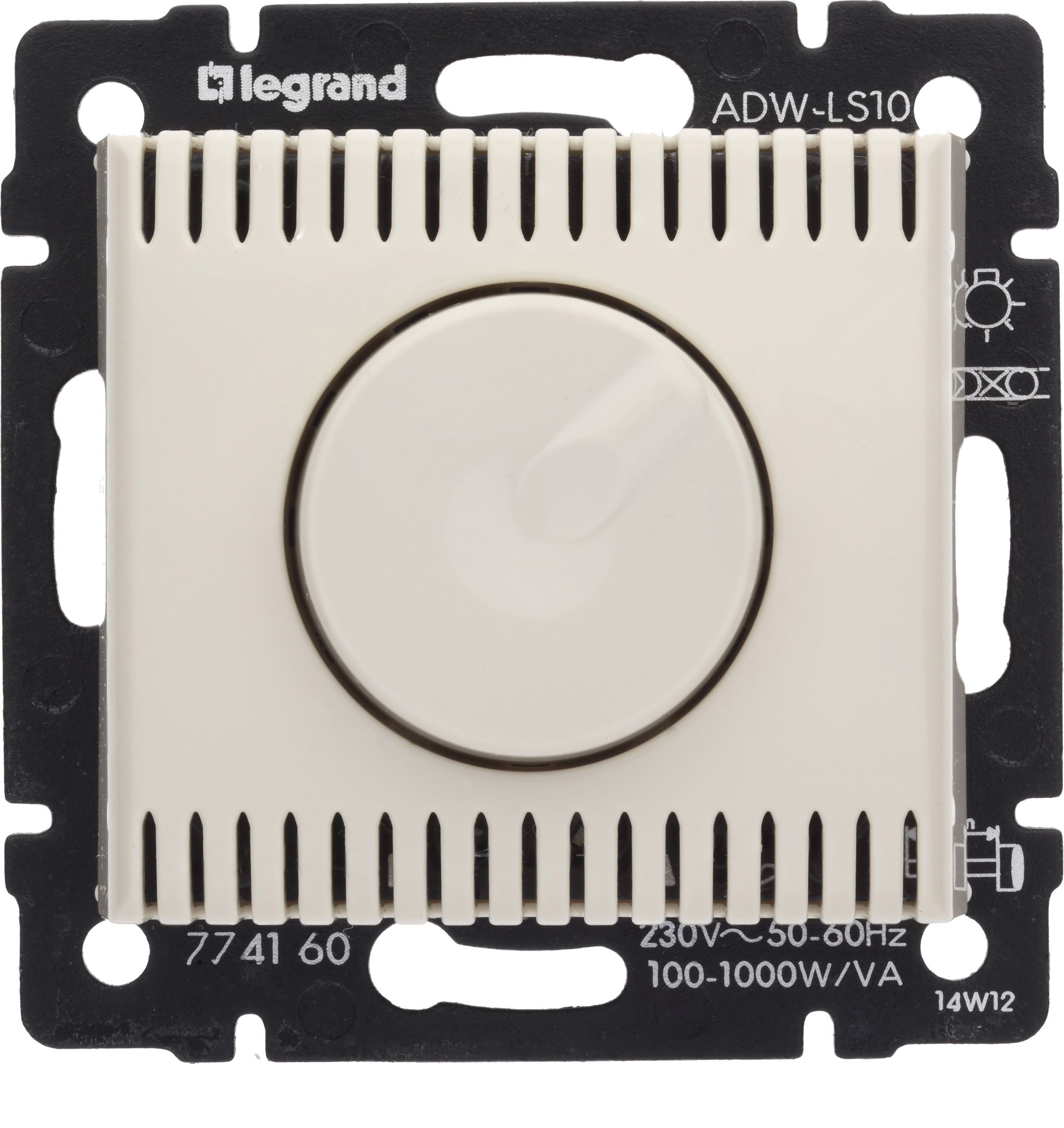 Legrand VALENA Ściemniacz obrotowy 1000W kremowy (774160)