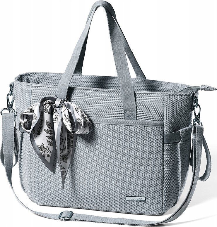 1571/03 TORBA DLA MAMY/DO WÓZKA CARMEN SZARA