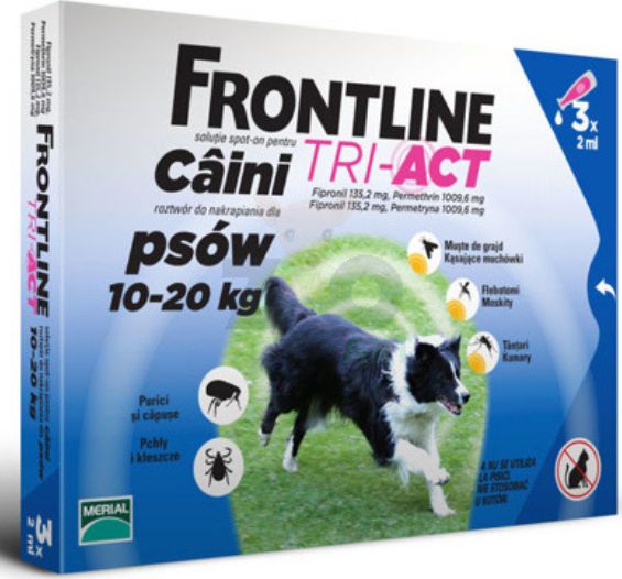 Frontline FRONTLINE TRI-ACT 10-20KG PSY M 3 PIP. - 76605