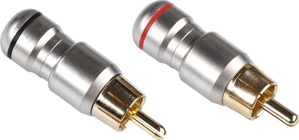 Inne Wtyk RCA metalowy HD-287