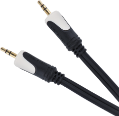 Kabel Cabletech Jack 3.5mm - Jack 3.5mm 3m czarny (KPO3846-3)