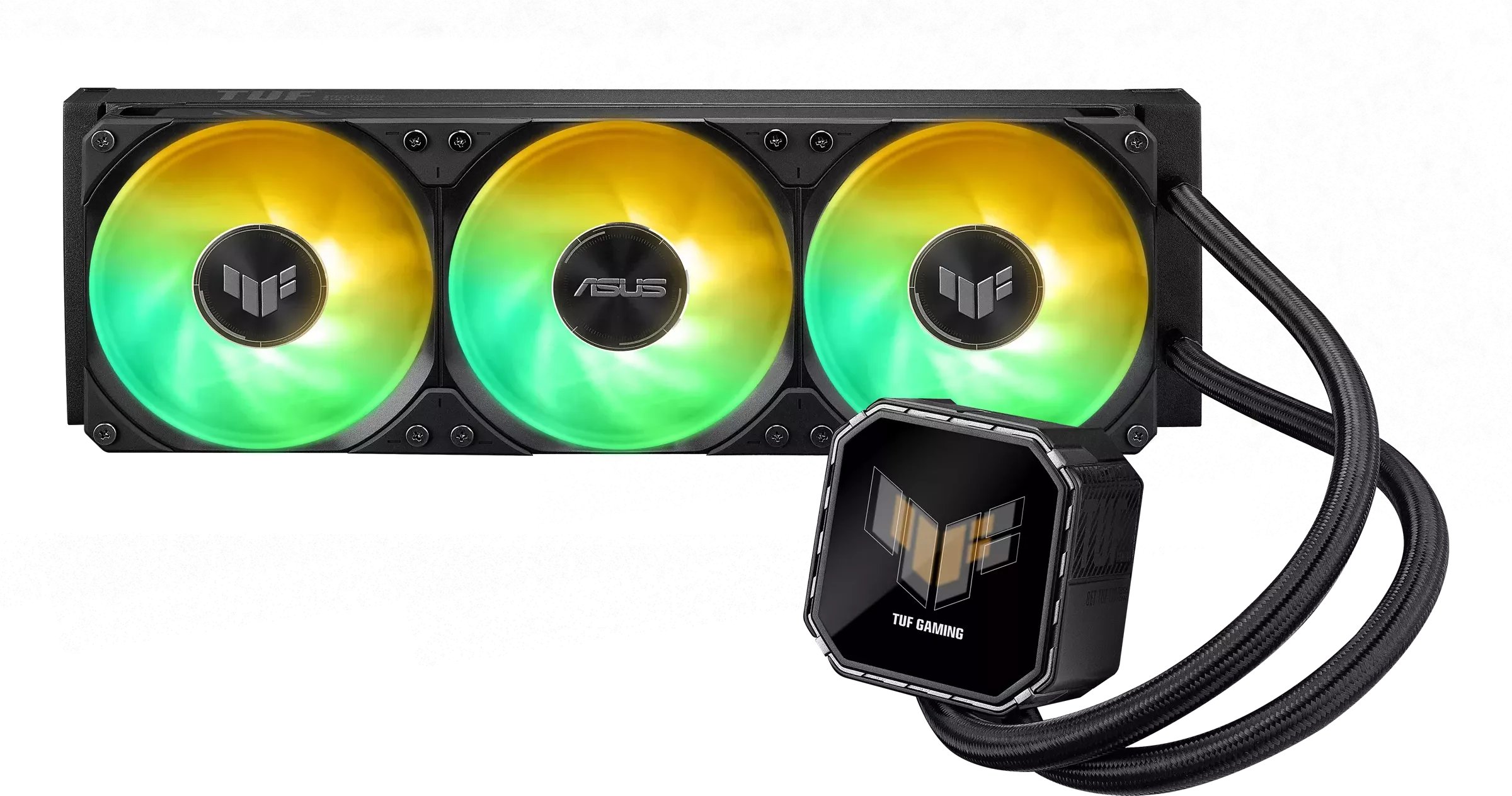 Chłodzenie wodne Asus TUF Gaming LC III 360 ARGB LCD (90RC01A1-B0EAY0)