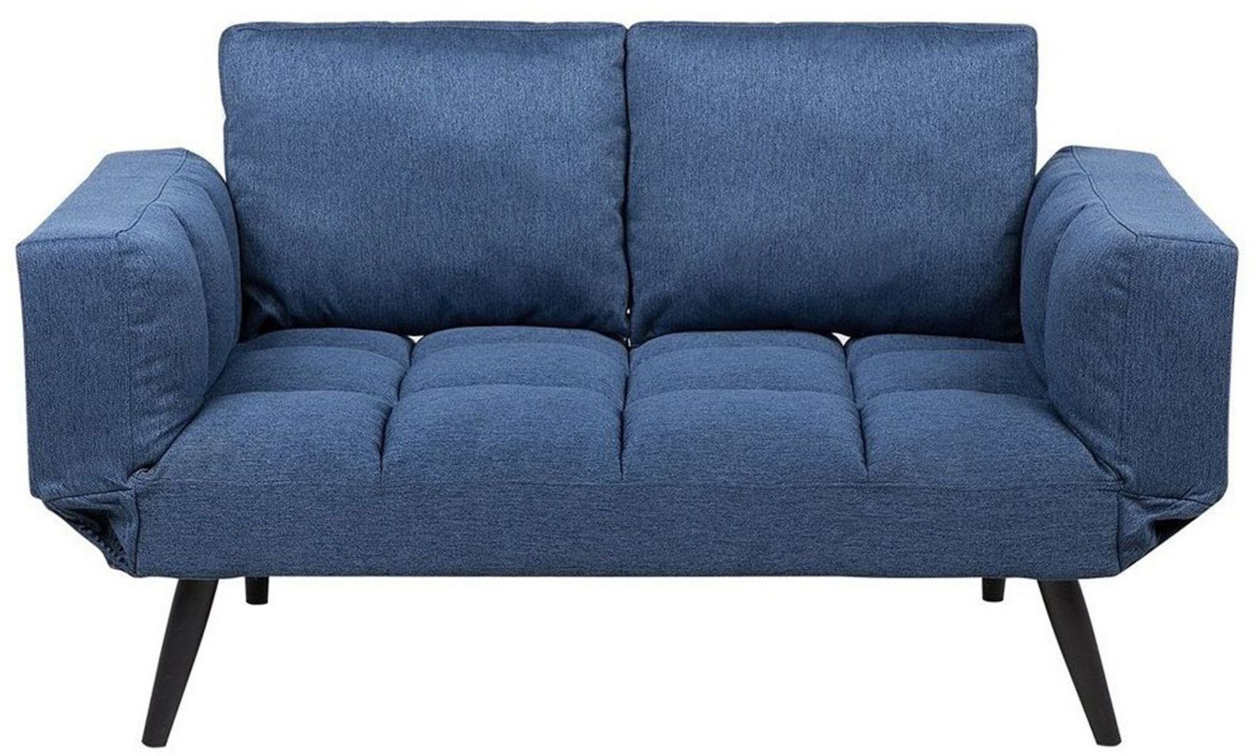 Sofa rozkładana niebieska BREKKE