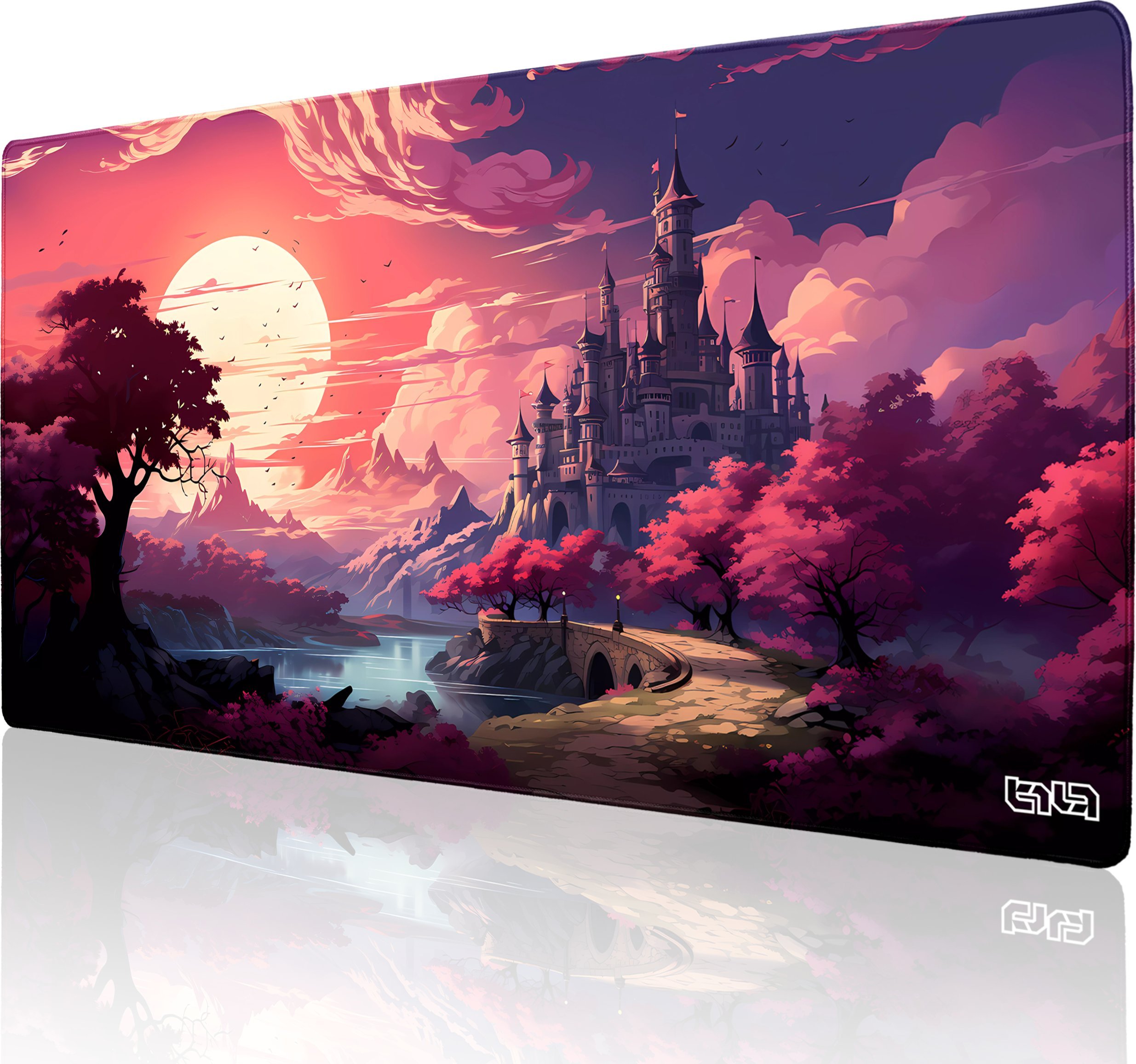 Podkładka Tilt PODKŁADKA POD MYSZKĘ XXL Rosewood 100x50 TILT Na biurko Prezent XXL