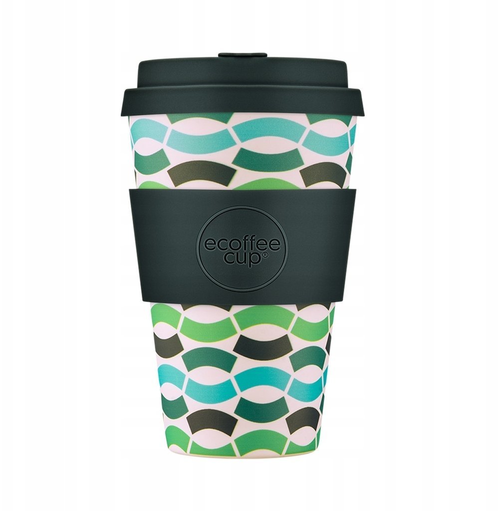 Ecoffee cup Kubek na wynos Ecoffee Cup* Pattern 400ml - Bloki Balentina
