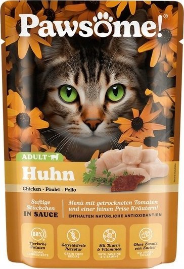 Pawsome Adult kurczak - kurczak saszetka 85g
