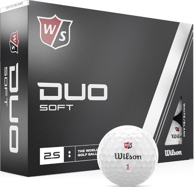 Wilson morele Piłki golfowe Wilson Staff Duo Soft (białe)