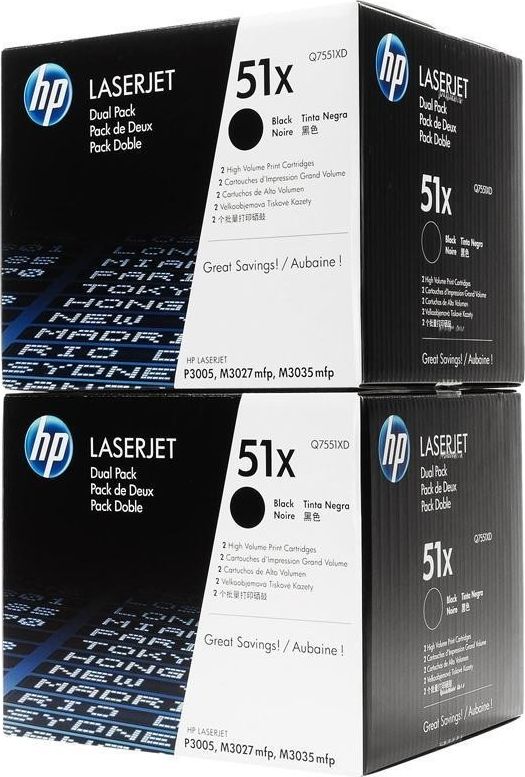 Toner HP 51XD Black Oryginał (Q7551XD)