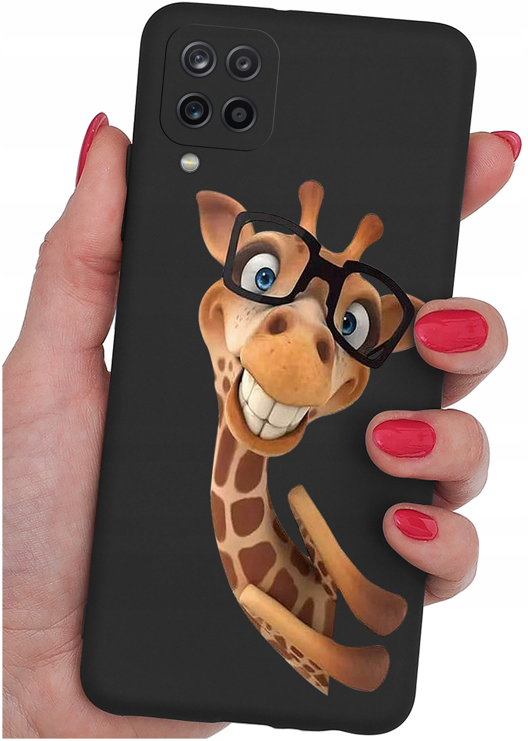 Etui do Samsung Galaxy A12|M12 WZORY |SILIKONOWE MATT CASE + SZKŁO 9H