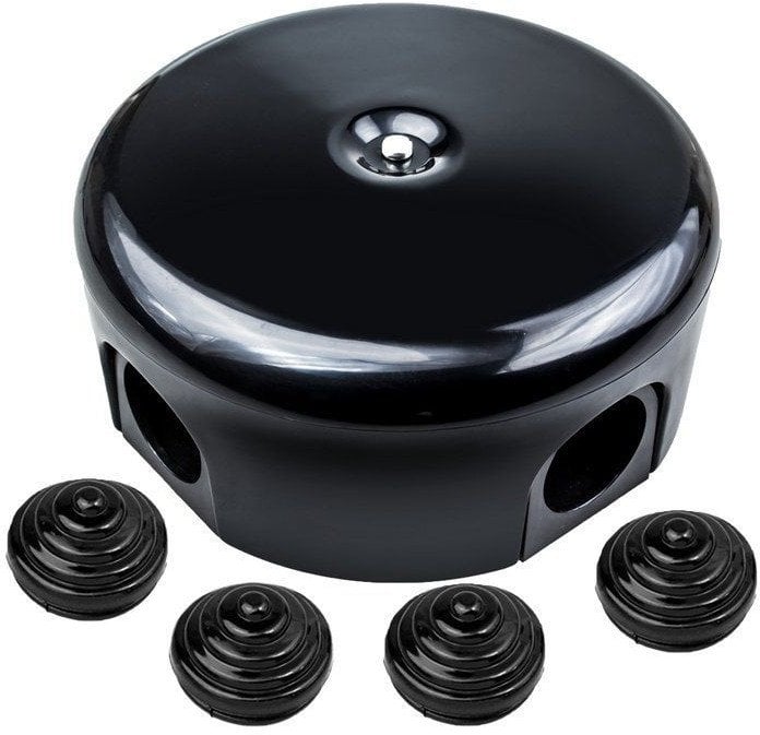 Sujungimo dėžė keraminis juodas 70198