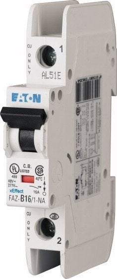 Eaton Wyłącznik nadprądowy 1P C 6A 15kA AC FAZ-C6/1-NA 102084