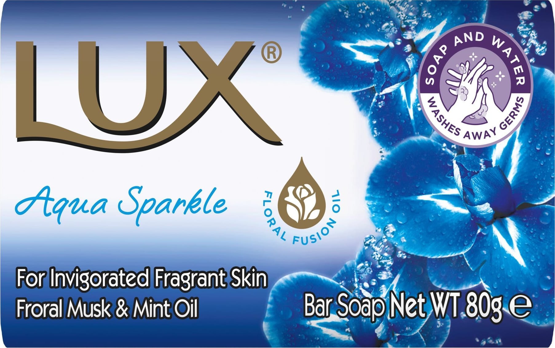 U LUX mydło w kostce 80g Sparkle