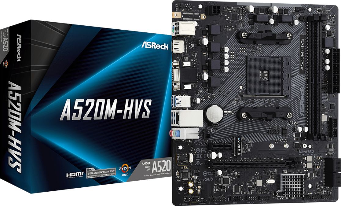 Płyta główna ASRock A520M-HVS