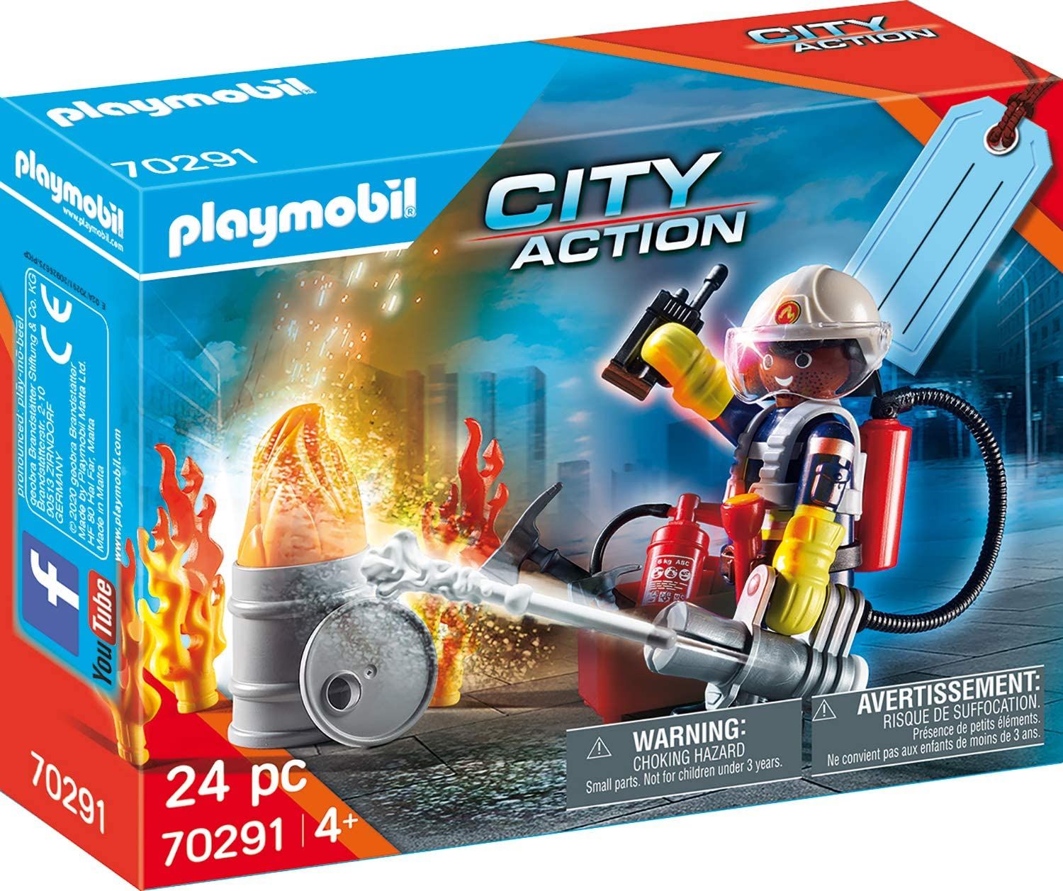 Playmobil Zestaw upominkowy Straż pożarna (70291)