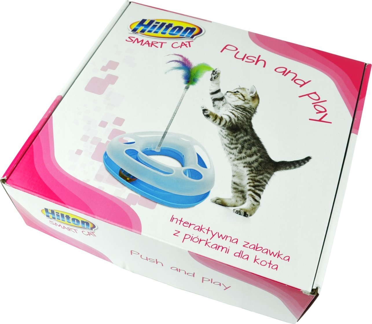 Hilton HILTON Push and Play Interaktywna Zabawka Dla Kota