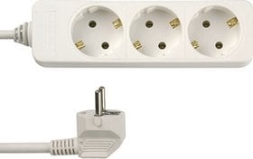 REV REV Outlet Strip 3-fold Standard 5m white