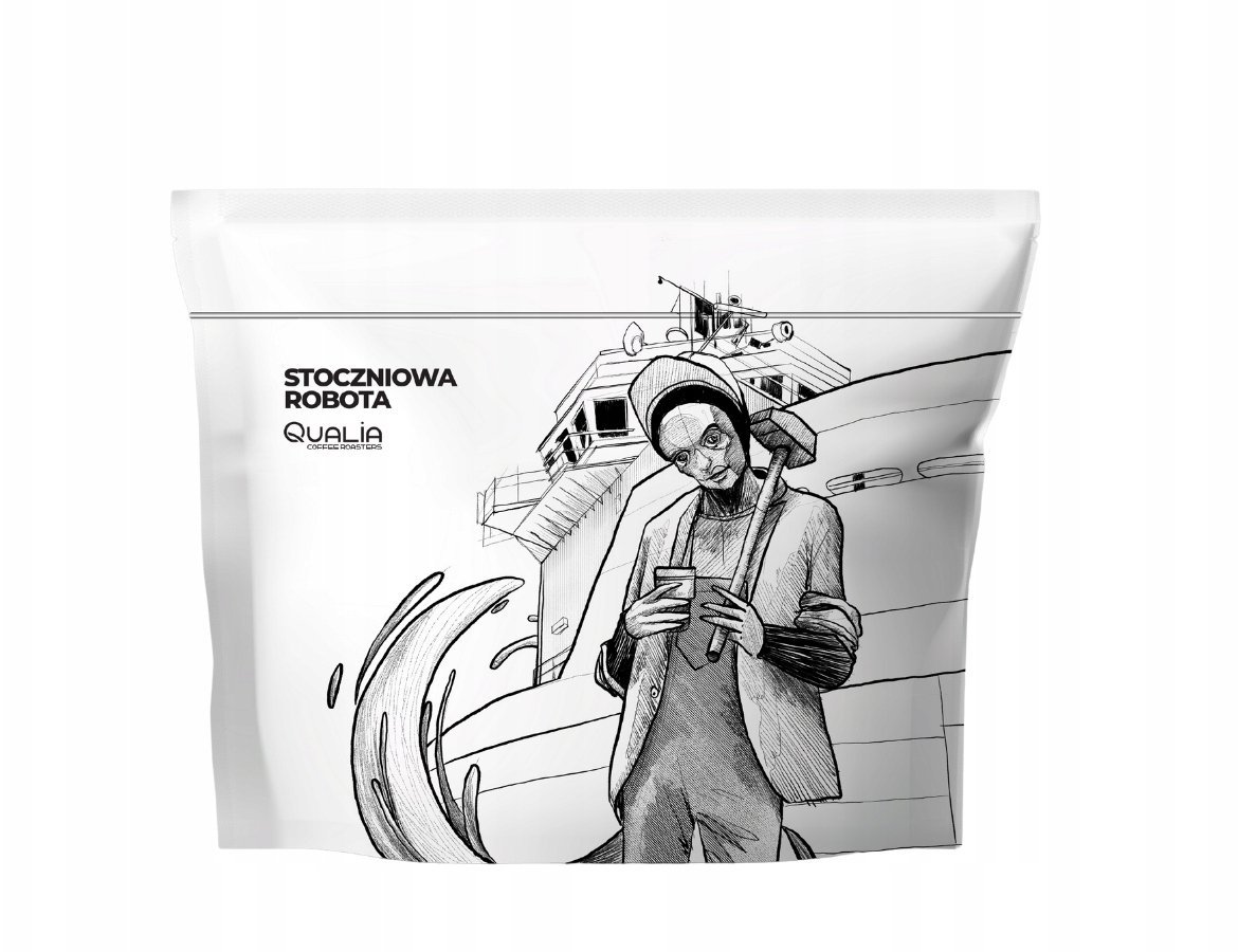 Kawa ziarnista Qualia Stoczniowa Robota 5.0 - 250g